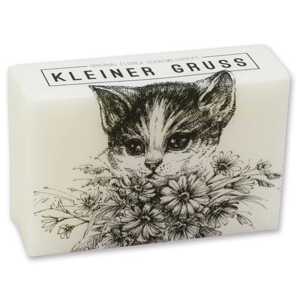 Sheep milk soap 150g "Kleiner Gruß", Classic 