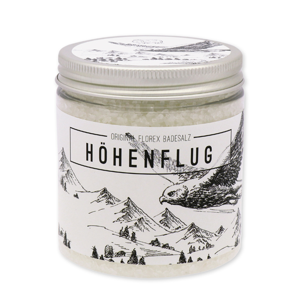 Bath salt 300g in a container "Höhenflug", Edelweiss 
