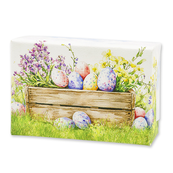 Sheep milk soap 150g "Charming Easter motif 7", Lavender 