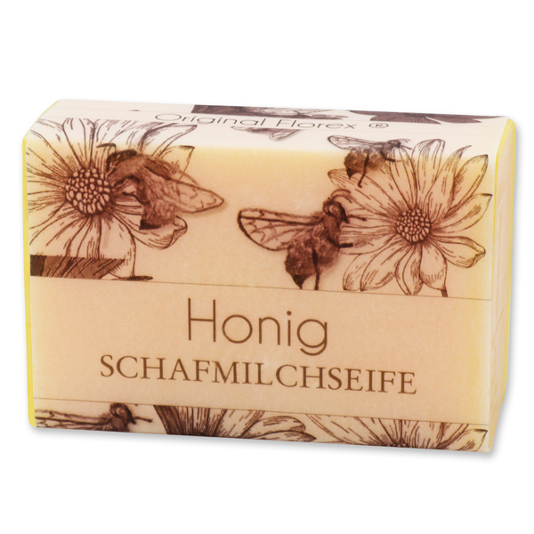Sheep milk soap 150g "blühendes Erwachen", Honey 