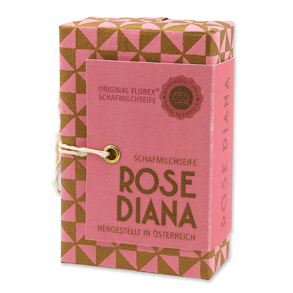 Sheep milk soap 150g "Special Edition", Wild rose with petals 