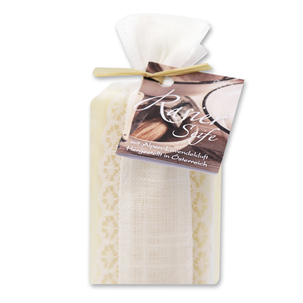 Special soap cold-stirred 90g with a ribbon, Shaving soap 