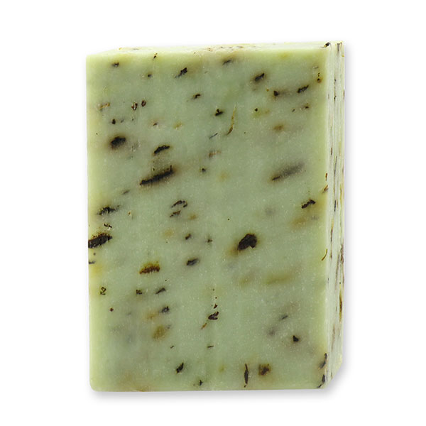 Cold-stirred soap 100g with sheep milk, Mountain herbs 