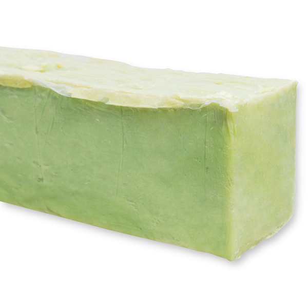 Cold-stirred sheep milk soap block about 2kg, Green tea 