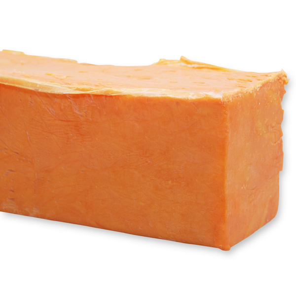 Cold-stirred sheep milk soap block about 2kg, Sea buckthorn 