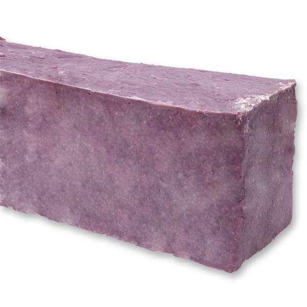 Cold-stirred sheep milk soap block about 2kg, Chokeberry 