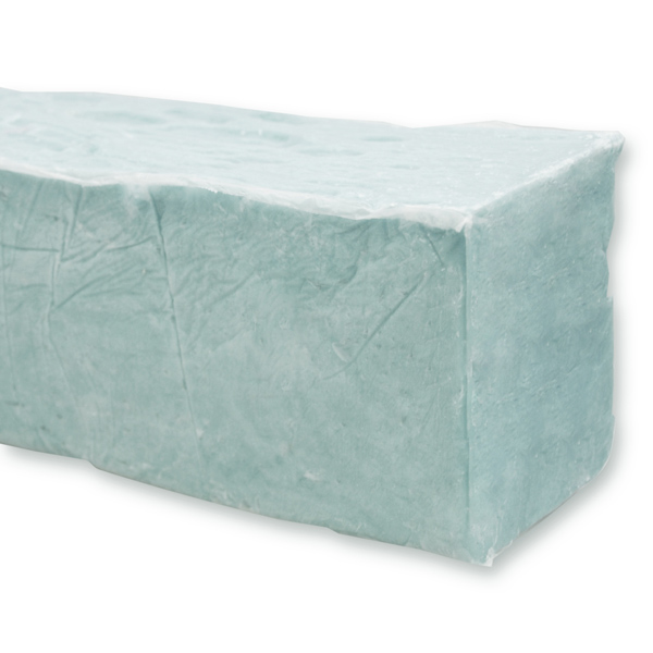 Cold-stirred sheep milk soap block about 2kg, Forget-me-not 