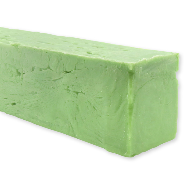 Cold-stirred soap block about 2kg without palm oil, Hemp oil 