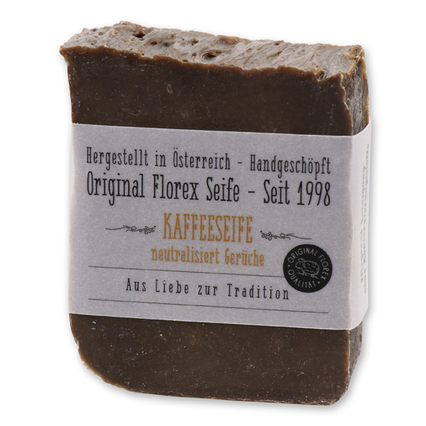 Cold-stirred special soap 150g wrapped with  transparent paper, Coffee soap 