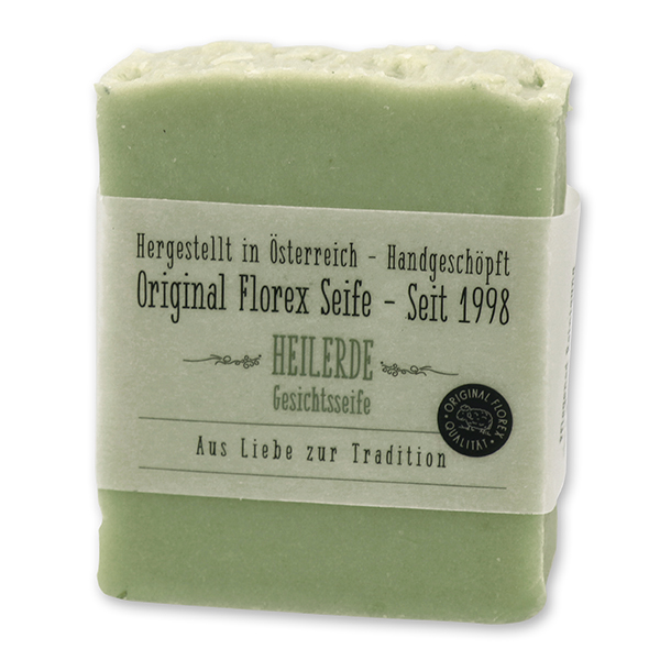 Cold-stirred special soap 150g wrapped with  transparent paper, Healing clay 