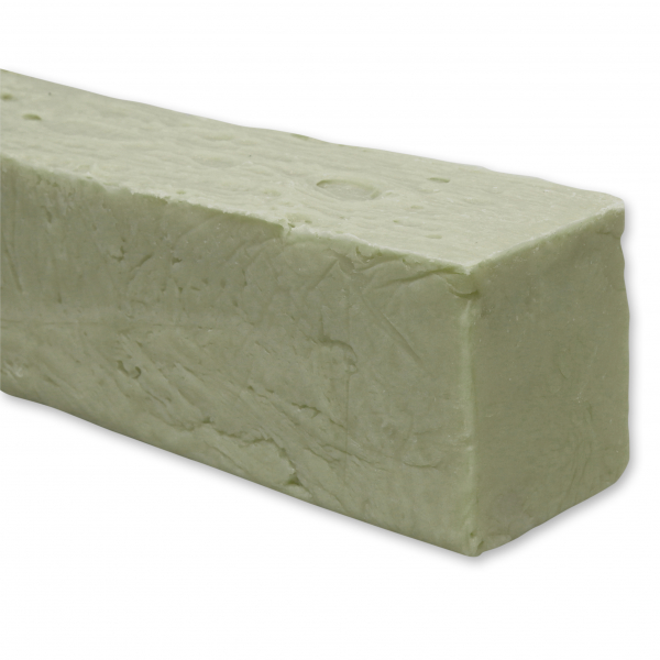 Cold-stirred soap block about 2kg without palm oil, Healing clay 