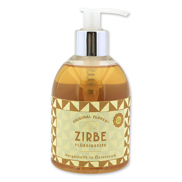 Flüssigseife 250ml im Spender, Zirbe 