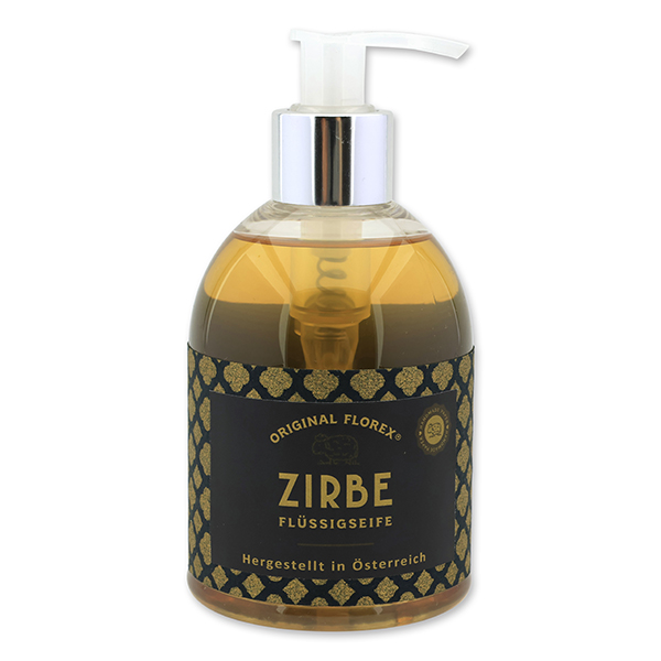 Flüssigseife 250ml im Spender, Zirbe 