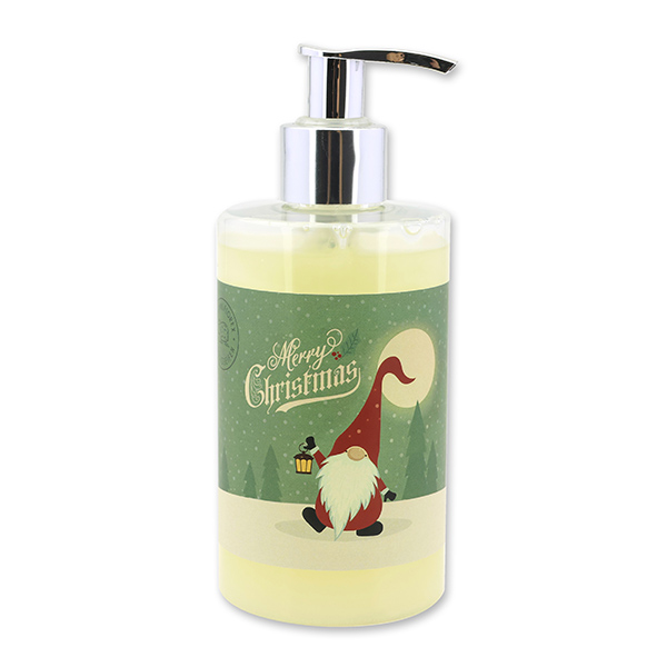 Flüssigseife mit Schafmilch 250ml im Spender "Bunte Festtage Motiv 6", Classic 