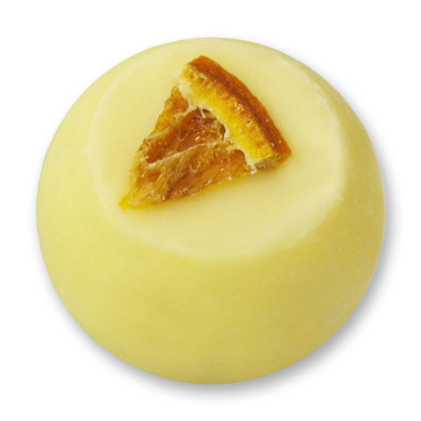 Bath butter ball with sheep milk 50g, Orange Slice/Orange 