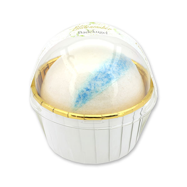 Bath ball with sheep milk 125g in a cases modern, Spring fever 