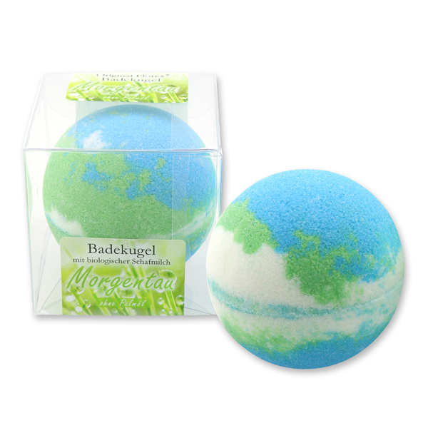 Bath ball with sheep milk 125g in a box, Sunlight 