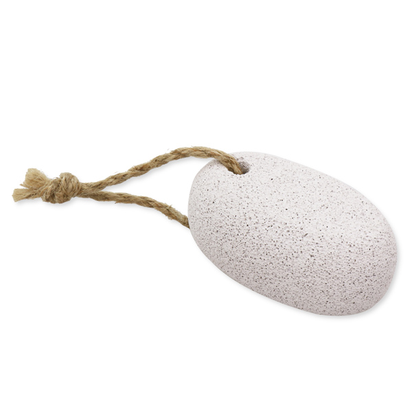 Pumice stone with jute rope 