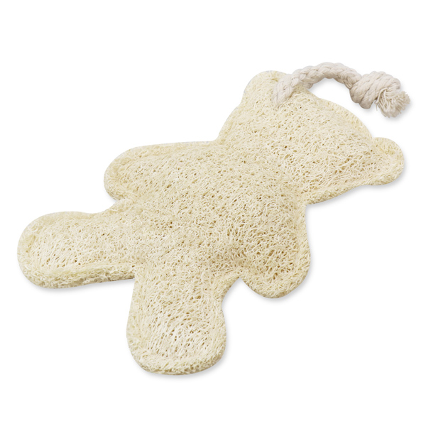 Loofah-Schwamm Teddy 