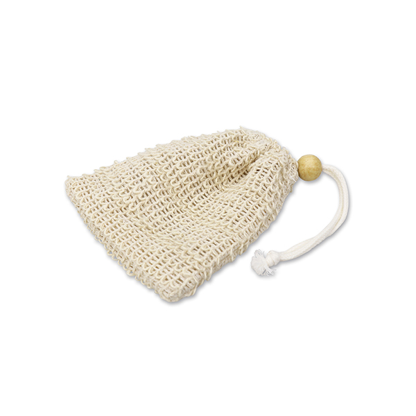 Soap holder bag sisal 9,5x11cm 