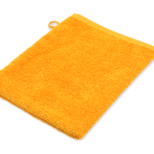 Washcloth 16 x 21 cm, orange 