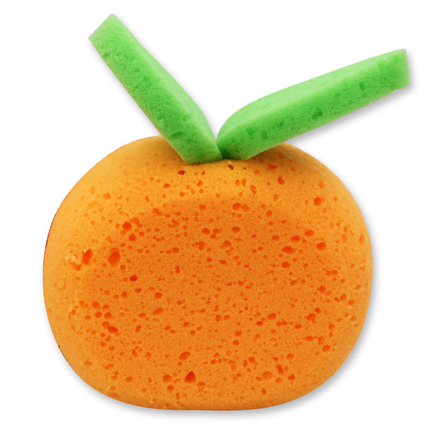 Bathing sponge orange 