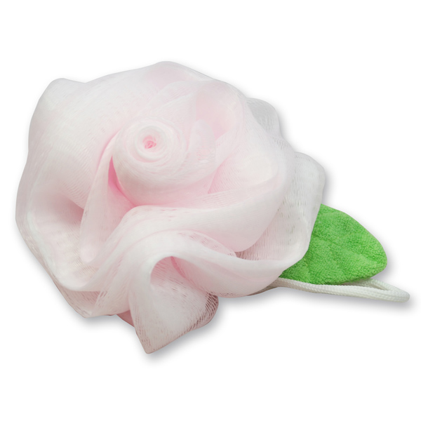 bathing sponge rose, pink 