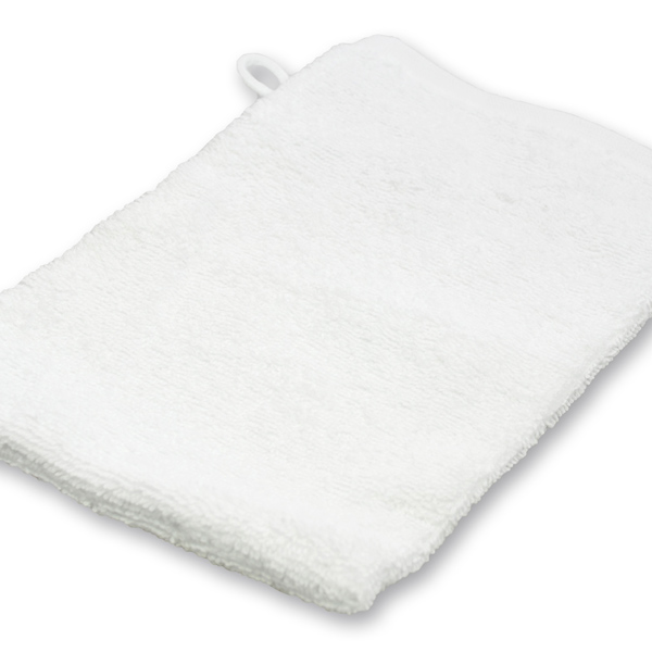 Washcloth 19 x 23 cm, white 
