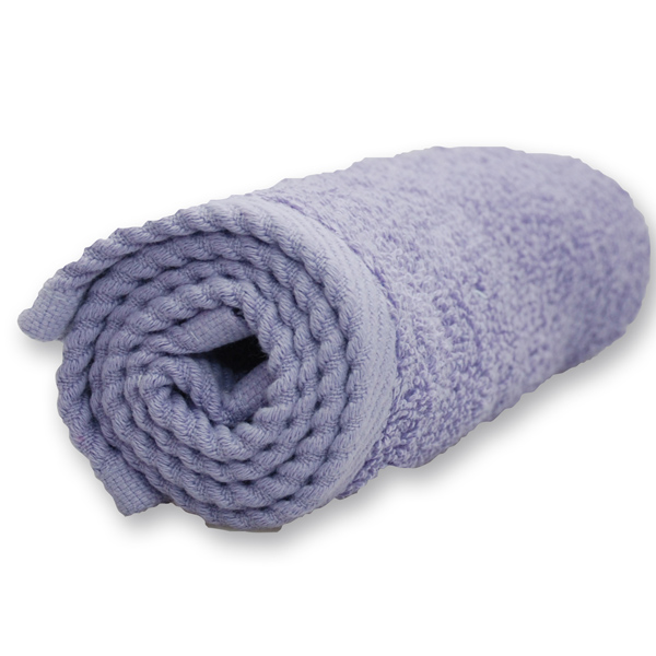 Face towel 30x30cm, lilac 
