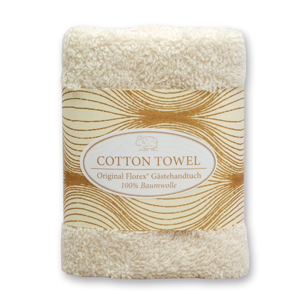 Hand towel 30x30cm "Gold Edition", creme 