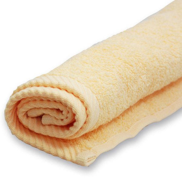 Guest towel 30 x 50 cm, light orange 