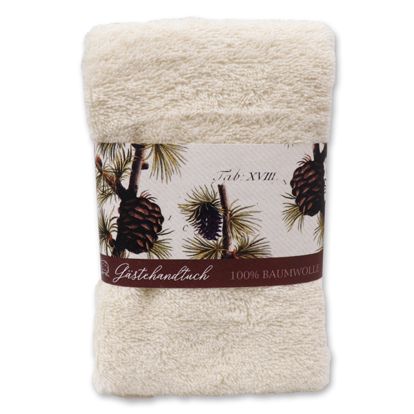 Guest towel 30x50cm "Swiss Pine", beige 