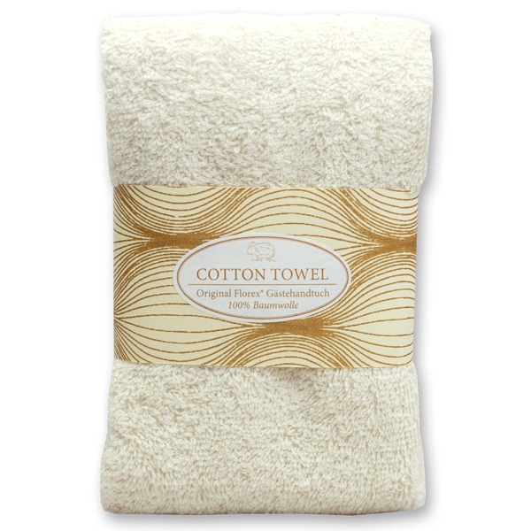 Guest towel 30x50cm "Gold Edition", creme 