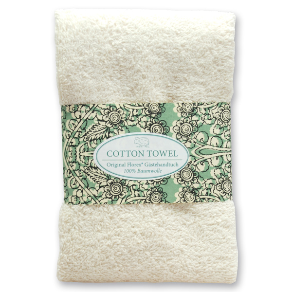 Guest towel 30x50cm "Green Edition", creme 