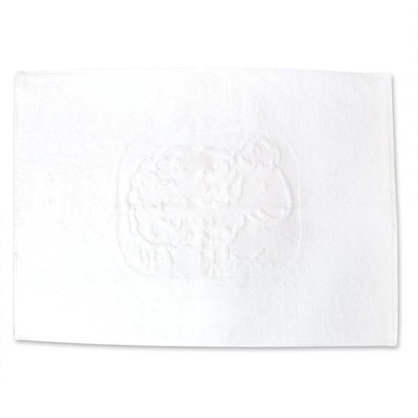 Bath rug Lina white 50x70cm 