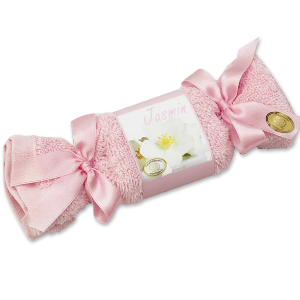 Sheep milk soap in a washing cloth 100g, Jasmin 