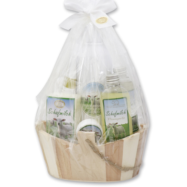 Wooden basket set 8 pieces, Classic 