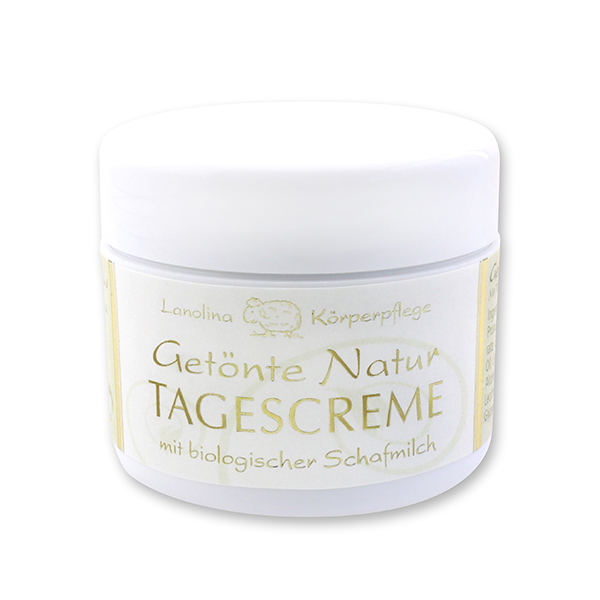 Natur Tagescreme getönt mit biologischer Schafmilch 50ml 