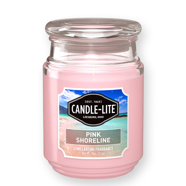 Candle-Lite "Everyday" 510g, Pink Shoreline 