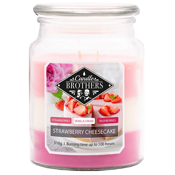 Candle Brothers 510g, Strawberry Cheesecake 