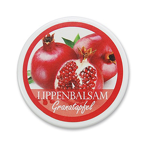 Lip balm 10ml, Pomegranate 