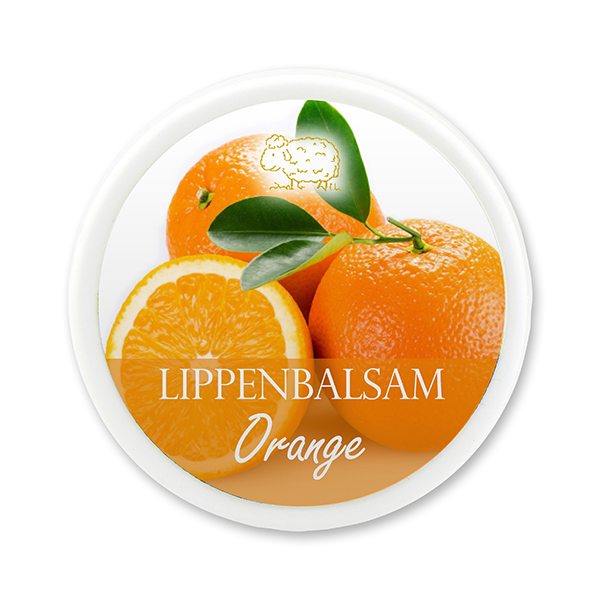 Lip balm 10ml, Orange 