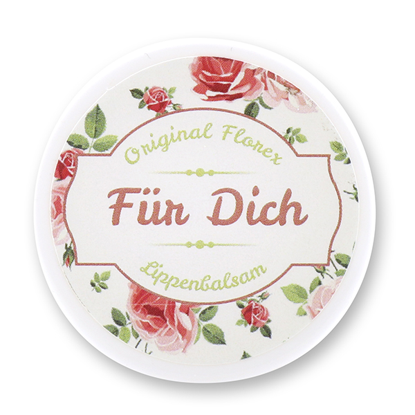 Lip balm 10ml "Für Dich", Rose Diana 