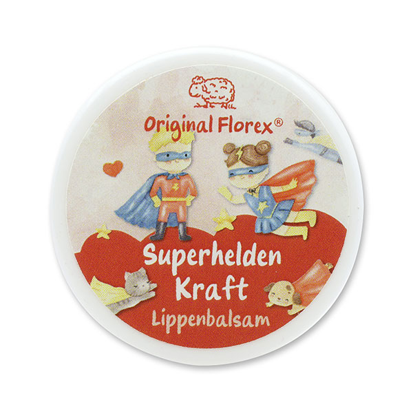 Lip balm 10ml "Superhelden Kraft", Berry dream 