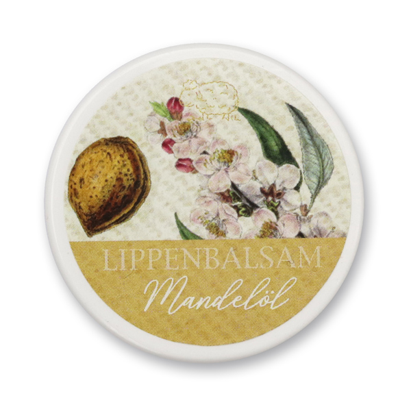 Lip balm 10ml, Almond oil 