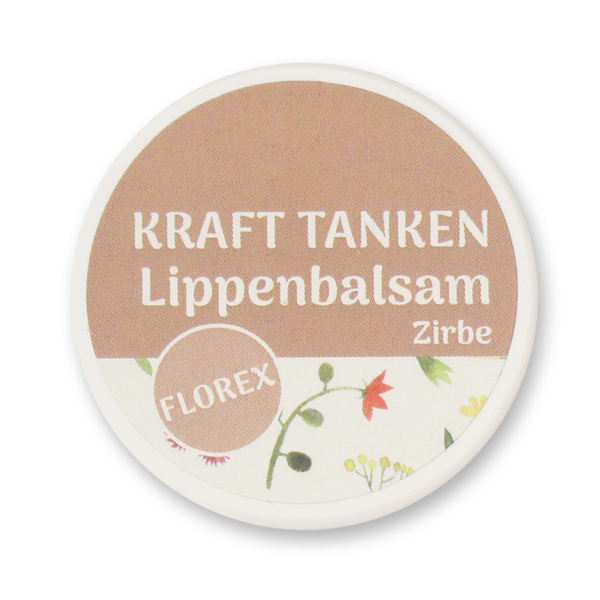 Lip balm 10ml "Kraft tanken", Swiss Pine 
