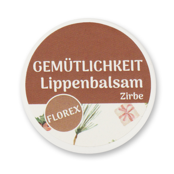 Lip balm 10ml "Gemütlichkeit", Swiss Pine 