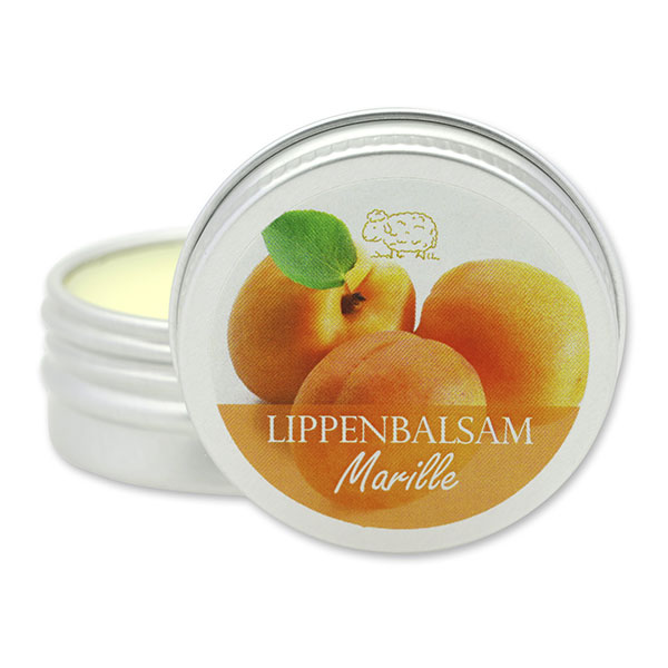 Lip balm in a box 15ml, Apricot 