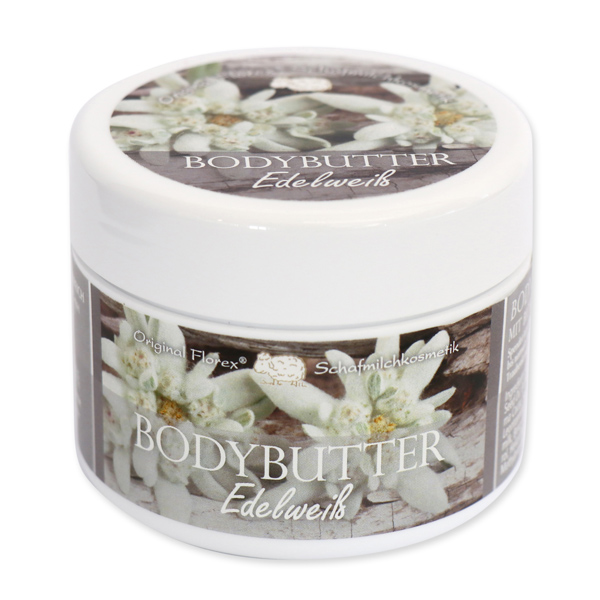 Body butter with organic sheep milk 125ml, Edelweiss 