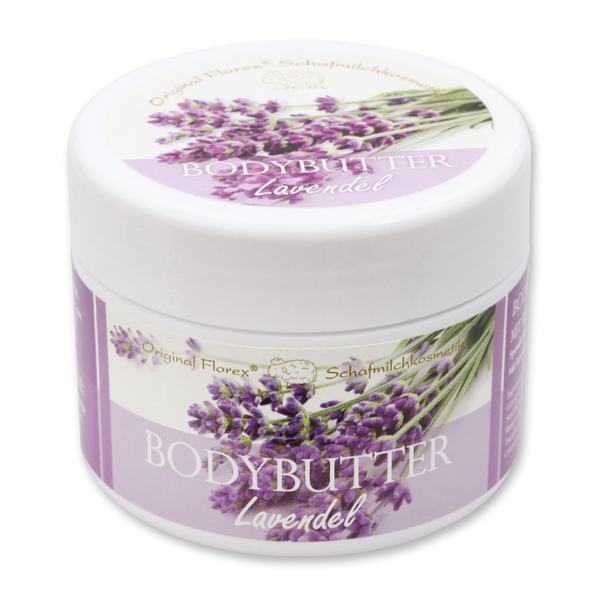 Body butter with organic sheep milk 125ml, Lavender 